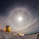 Illustration for article titled These Otherworldly Halos Turn Our Sun Into The Eye Of Sauron